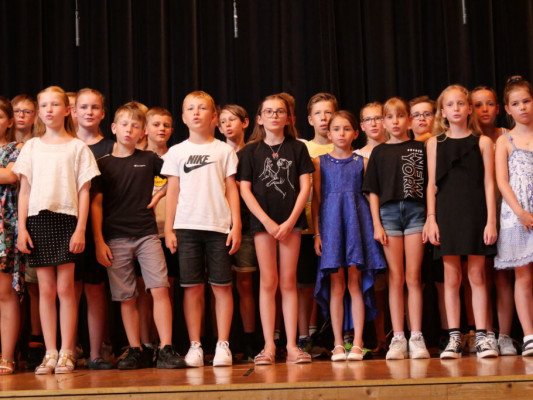 Abschlussfeier Klasse 4